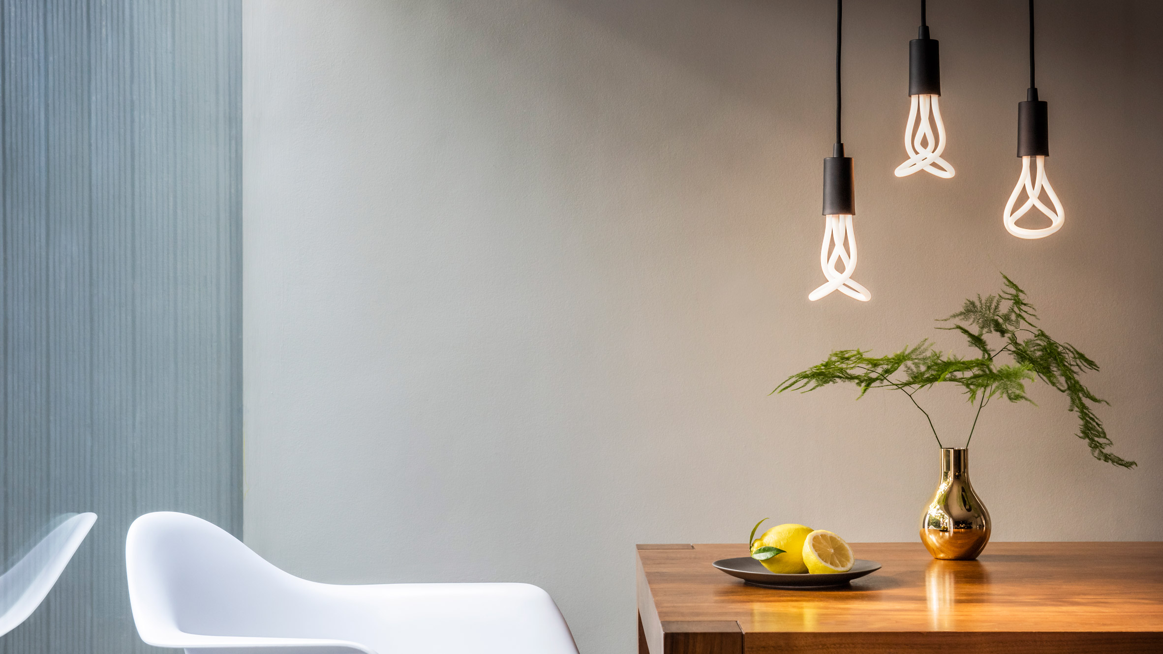 لامپ LED در تزئینات داخلی خانه نورپردازی 